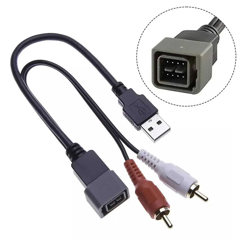 Автомобильный аудио CD-проигрыватель для 2-полосного + USB-кабель передачи данных