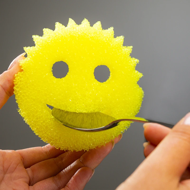 Smiley Magic Dishwashing Sponge Household Kitchenware Bathroom Cleaning Tools Scouring Powerful Scouring Pad Kitchen Sponge
Smiley Magic Dishwashing Sponge Household Kitchenware Bathroom Cleaning Tools Scouring Powerful Scouring Pad Kitchen Sponge