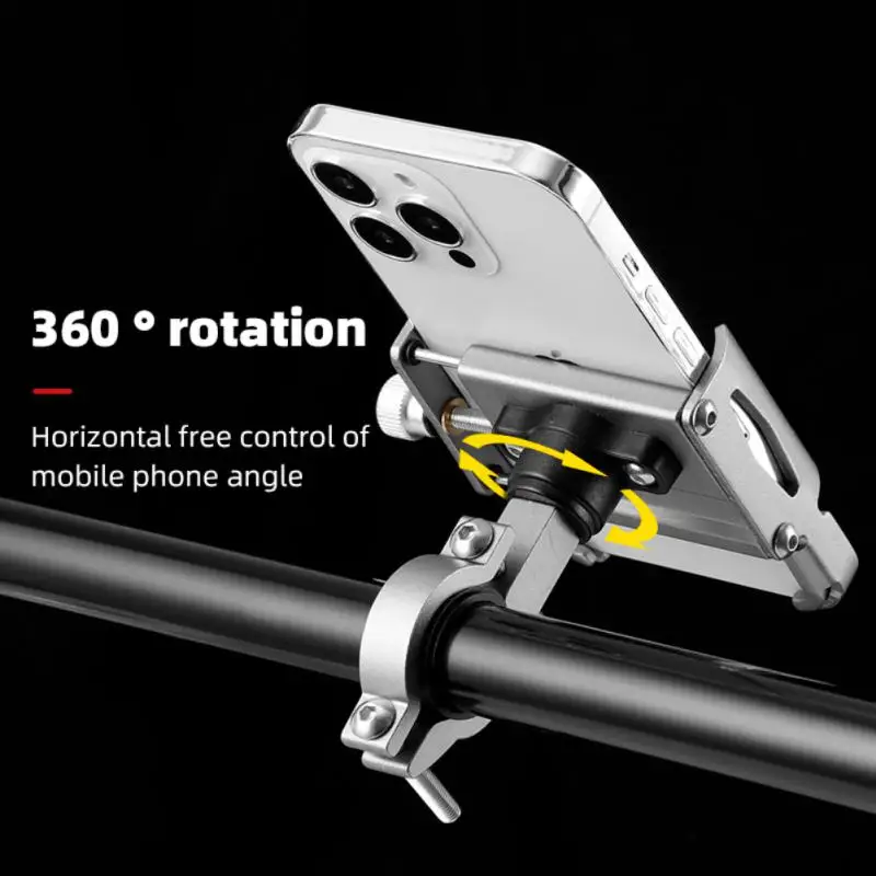 Riding Phone Holder Aluminum Alloy High Strength Mobile Phone Bracket Wear-resistant Mountain Bike Mobile Phone Rack
Riding Phone Holder Aluminum Alloy High Strength Mobile Phone Bracket Wear-resistant Mountain Bike Mobile Phone Rack