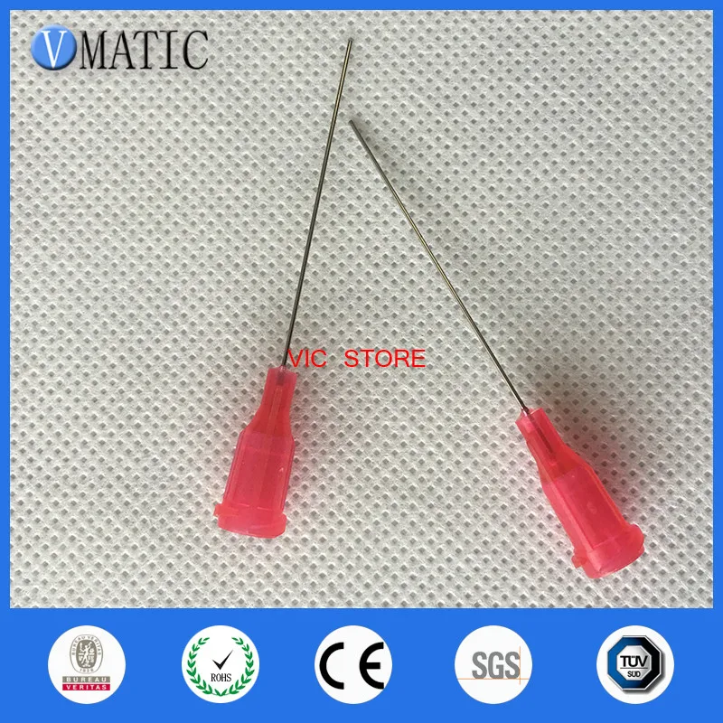 High Quality 100 Pcs 1.5 Inch 25G Te Premier Dispensing Tips Glue Dispense Needles 1-1/2 Inch
High Quality 100 Pcs 1.5 Inch 25G Te Premier Dispensing Tips Glue Dispense Needles 1-1/2 Inch