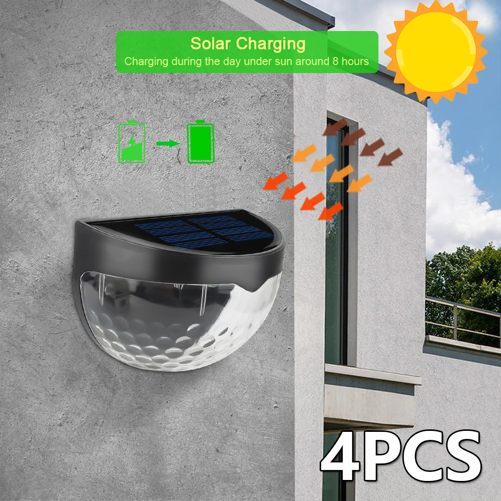 NEW 4pcs Solar Wall-Mount Light LED Landscape Lamp IP65 Waterproof Outdoor Security Wall-Mount Lights with Solar Powered for
NEW 4pcs Solar Wall-Mount Light LED Landscape Lamp IP65 Waterproof Outdoor Security Wall-Mount Lights with Solar Powered for