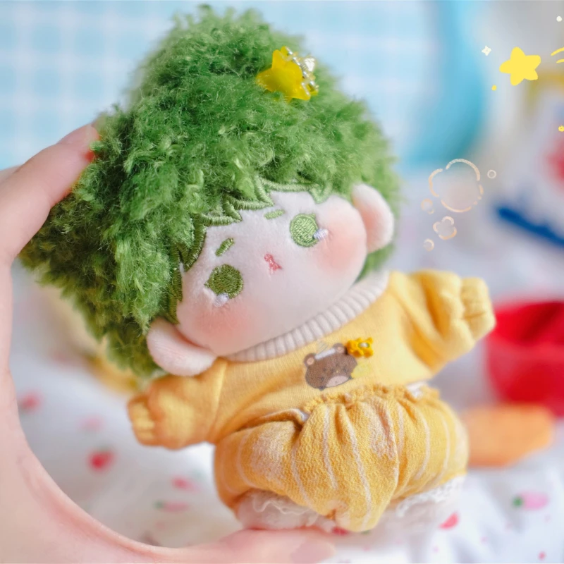 Limited 10cm Cute Plush No Attribute Naked Doll Green Curly Hair Mung Bean Crisp Fat Body Plushies Stuffed Toy Collection Gift
Limited 10cm Cute Plush No Attribute Naked Doll Green Curly Hair Mung Bean Crisp Fat Body Plushies Stuffed Toy Collection Gift