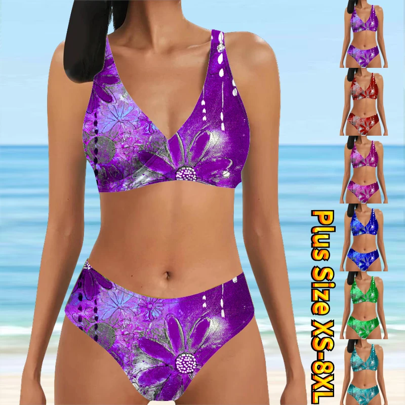 2023 New Swimwear Women's Fashion Bikini Swimwear Two Piece Swimwear Women's Printed Swimwear Summer Sexy Beach Bikini
2023 New Swimwear Women's Fashion Bikini Swimwear Two Piece Swimwear Women's Printed Swimwear Summer Sexy Beach Bikini
