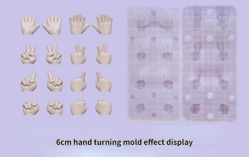 Силиконовые формы для кукол Q Version
Силиконовые формы для кукол Q Version