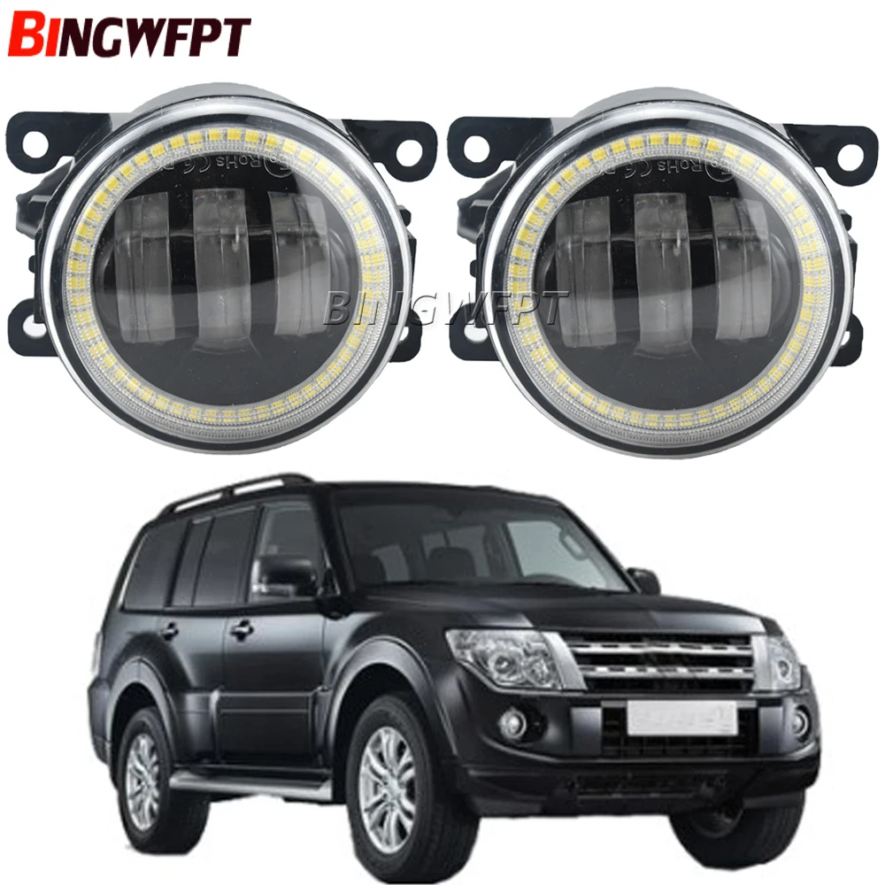 For Mitsubishi Pajero IV Van V80 V90 Box 2007-2012 Car H11 LED Fog Light Angel Eye DRL Daytime Running Light 12V
For Mitsubishi Pajero IV Van V80 V90 Box 2007-2012 Car H11 LED Fog Light Angel Eye DRL Daytime Running Light 12V