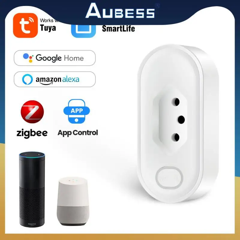 Tuya Graffiti Brazil Socket Remote Control White Smart Socket Device Sharing Timing Brazil Gauge Socket Intelligent Outlet
Tuya Graffiti Brazil Socket Remote Control White Smart Socket Device Sharing Timing Brazil Gauge Socket Intelligent Outlet