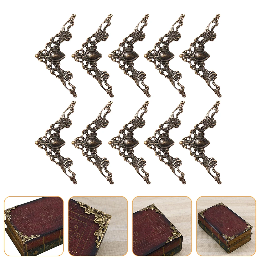 Corner Book Protector Cover Iron Protectors Metal Album Vintage Decorative Corners Notebook Guard Photo Scrapbooking Covers
Corner Book Protector Cover Iron Protectors Metal Album Vintage Decorative Corners Notebook Guard Photo Scrapbooking Covers