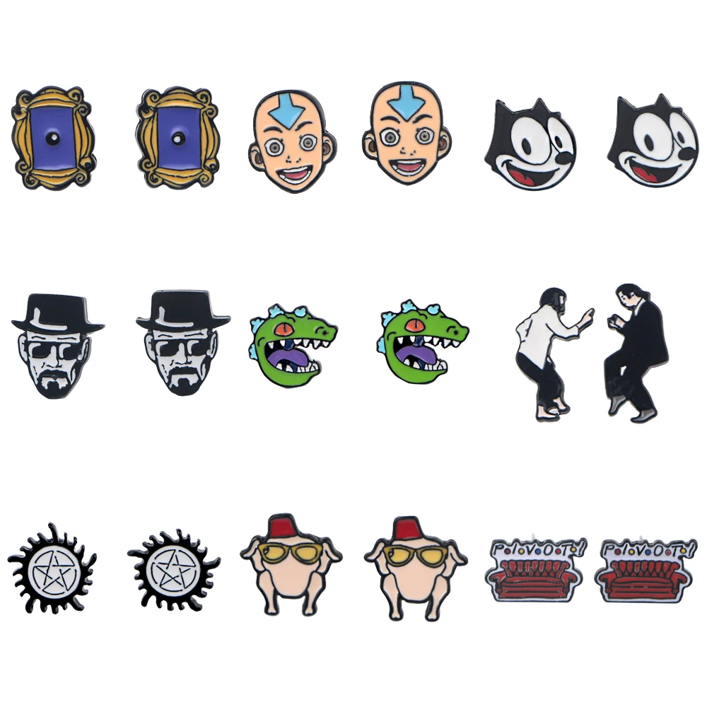 Fashion Cartoon Stud Earrings for Women Piercing Women's Stainless Steel Jewelry Accessories Gift for Girl
Fashion Cartoon Stud Earrings for Women Piercing Women's Stainless Steel Jewelry Accessories Gift for Girl