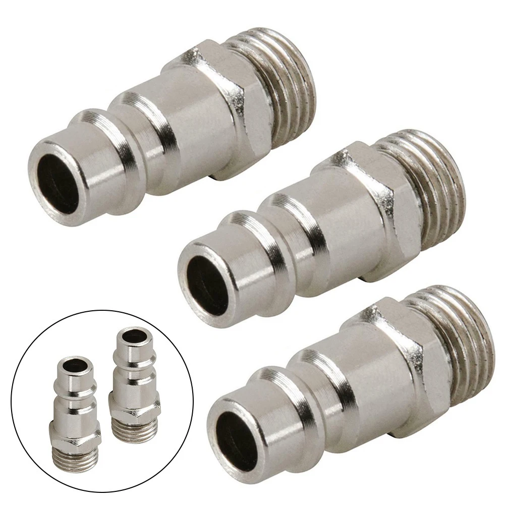 3pcs Quick Release Euro Compressed Air Line Coupler Connector Fitting 1/4in BSP Male Compressor Part Accessories
3pcs Quick Release Euro Compressed Air Line Coupler Connector Fitting 1/4in BSP Male Compressor Part Accessories