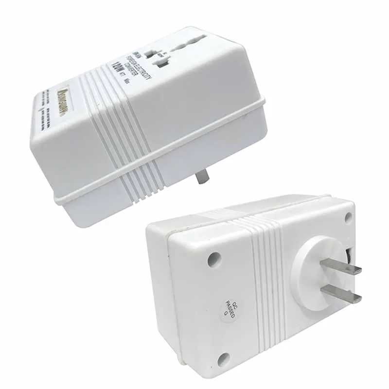 2x 100W Power Voltage Converter Adapter Adjustable 220V to 110V 110V to 220V Power Adapter Socket AC US Transformers Converter
2x 100W Power Voltage Converter Adapter Adjustable 220V to 110V 110V to 220V Power Adapter Socket AC US Transformers Converter