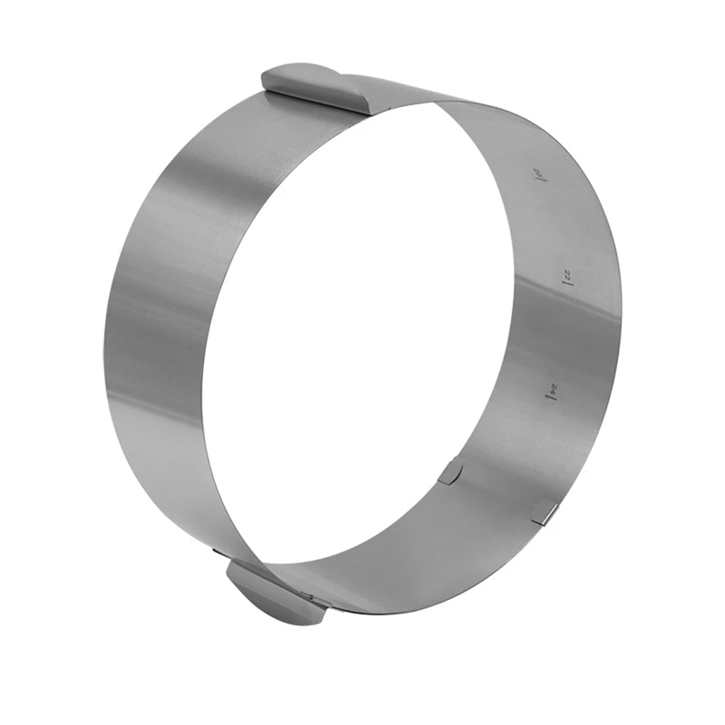 Telescopic Mousse Ring Cake 6-12 Inch Adjustable Mould Heightened Tools Bakeware Decorating Pastry height 12cm
Telescopic Mousse Ring Cake 6-12 Inch Adjustable Mould Heightened Tools Bakeware Decorating Pastry height 12cm