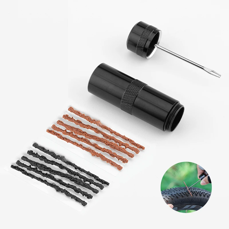 Tyre Repairing Patch Tool Kit Puncture Plug Cycling Repair Strips Motorcycle Tubeless Tyre Repair Tool Bike Accessories
Tyre Repairing Patch Tool Kit Puncture Plug Cycling Repair Strips Motorcycle Tubeless Tyre Repair Tool Bike Accessories