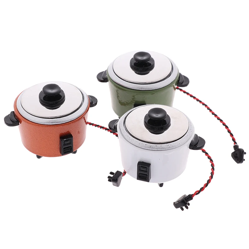 Dollhouse Miniature White Black Rice Cooker Kitchen Decoration Craft For KID Children Play House Home Decor Doll Accessories
Dollhouse Miniature White Black Rice Cooker Kitchen Decoration Craft For KID Children Play House Home Decor Doll Accessories