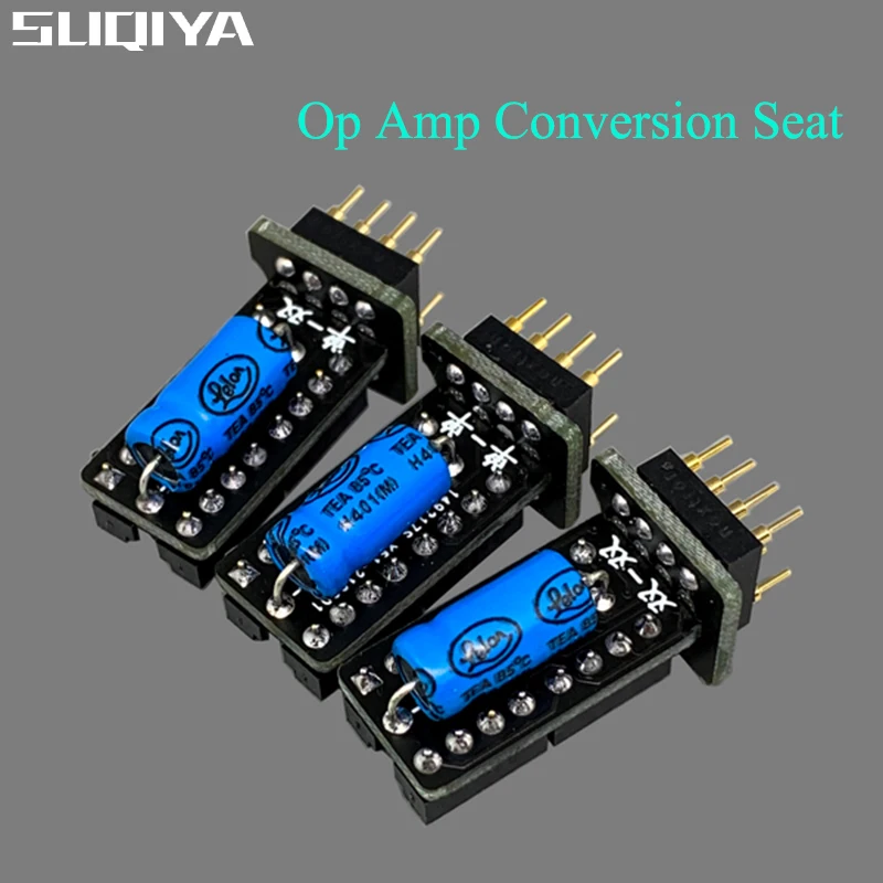 SUQIYA-Op Amp Conversion Seat Double Turn Double Single Turn Single Single Turn Double Gold-plated Socket Fidelity High Quality
SUQIYA-Op Amp Conversion Seat Double Turn Double Single Turn Single Single Turn Double Gold-plated Socket Fidelity High Quality