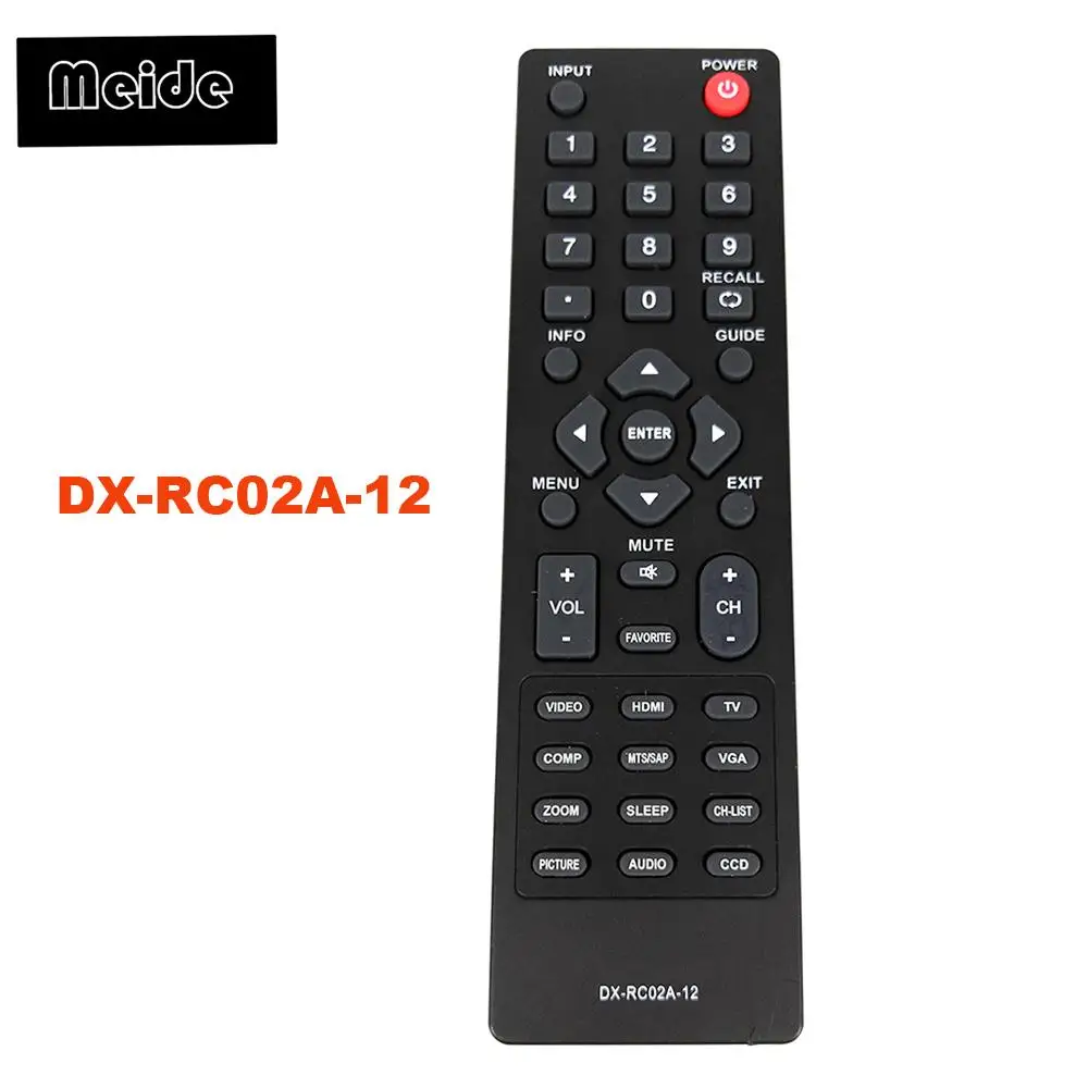 

New Replacement DX-RC02A-12 Remote Control For DYNEX LCD LED TV DX-26L100A13 DX-37L130A11 DX-55L150A1Z DX-40L261A12 DX-L32-10A
