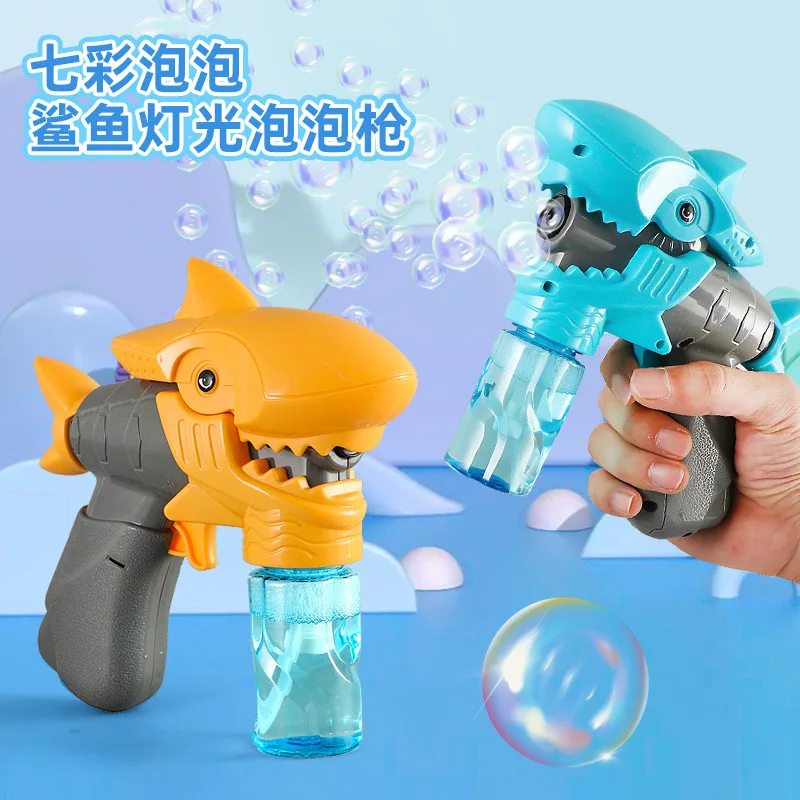 Led Shark Bubble Gun Toys With Music Automatic Summer Soap Water Bubble Machine Electric Bubble Machine Toys For Children Gifts
Led Shark Bubble Gun Toys With Music Automatic Summer Soap Water Bubble Machine Electric Bubble Machine Toys For Children Gifts