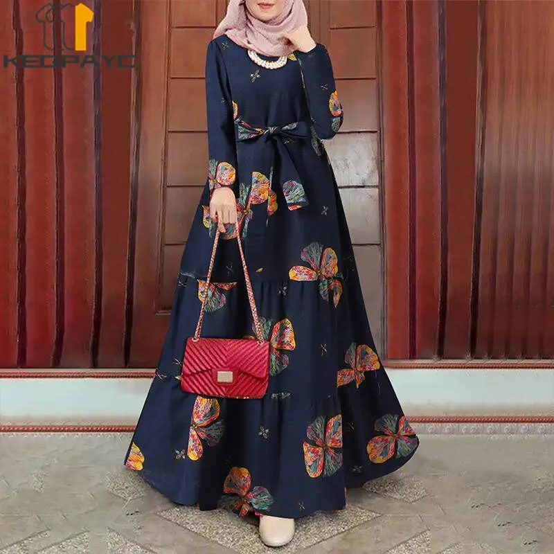 Muslim Women Dubai Abaya Cotton Linen Long Dress Kaftan Islam Arab Vintage Print Dresses with Belt Robe Middle East Eid Clothing
Muslim Women Dubai Abaya Cotton Linen Long Dress Kaftan Islam Arab Vintage Print Dresses with Belt Robe Middle East Eid Clothing