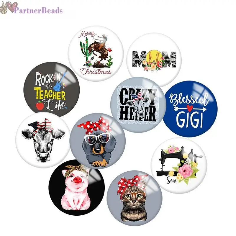 Animals Round Photo Glass Cabochon Demo Flat Back Making Findings 20mm Snap Button N6131
Animals Round Photo Glass Cabochon Demo Flat Back Making Findings 20mm Snap Button N6131