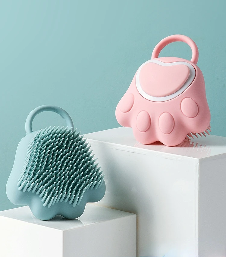 Scrubbing Artifact Cat's Claw Baby Silicone Bath Brush Household Massage Shampoo Brush Rubbing Back Foaming Bath Brush
Scrubbing Artifact Cat's Claw Baby Silicone Bath Brush Household Massage Shampoo Brush Rubbing Back Foaming Bath Brush