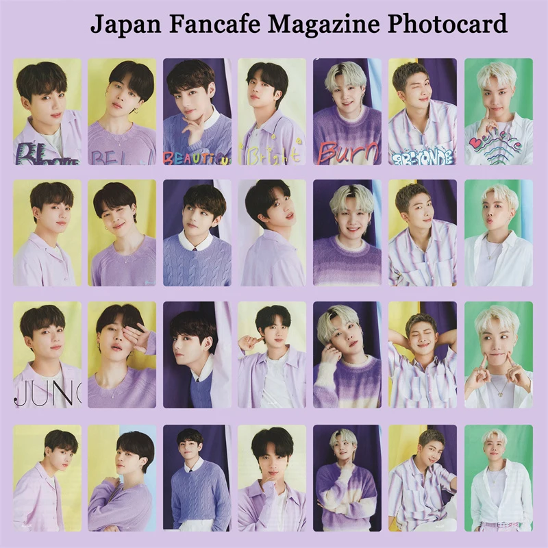 7Pcs/Set Kpop Bangtan Boys Postcard New Janpan Fancafe Lomo Card Photo Print Cards Poster Picture Fans Gift Collection Wholesale
7Pcs/Set Kpop Bangtan Boys Postcard New Janpan Fancafe Lomo Card Photo Print Cards Poster Picture Fans Gift Collection Wholesale