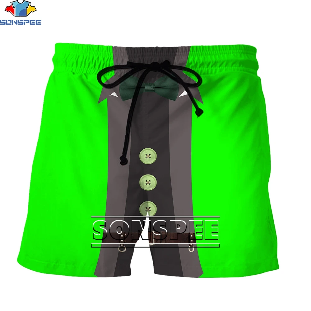 SONSPEE Uniform Cosplay Tie Bow Button 3D Fun Summer Shorts Unisex Stretch Fashion Print Harajuku Men's Beach Brand Sweatpants
SONSPEE Uniform Cosplay Tie Bow Button 3D Fun Summer Shorts Unisex Stretch Fashion Print Harajuku Men's Beach Brand Sweatpants