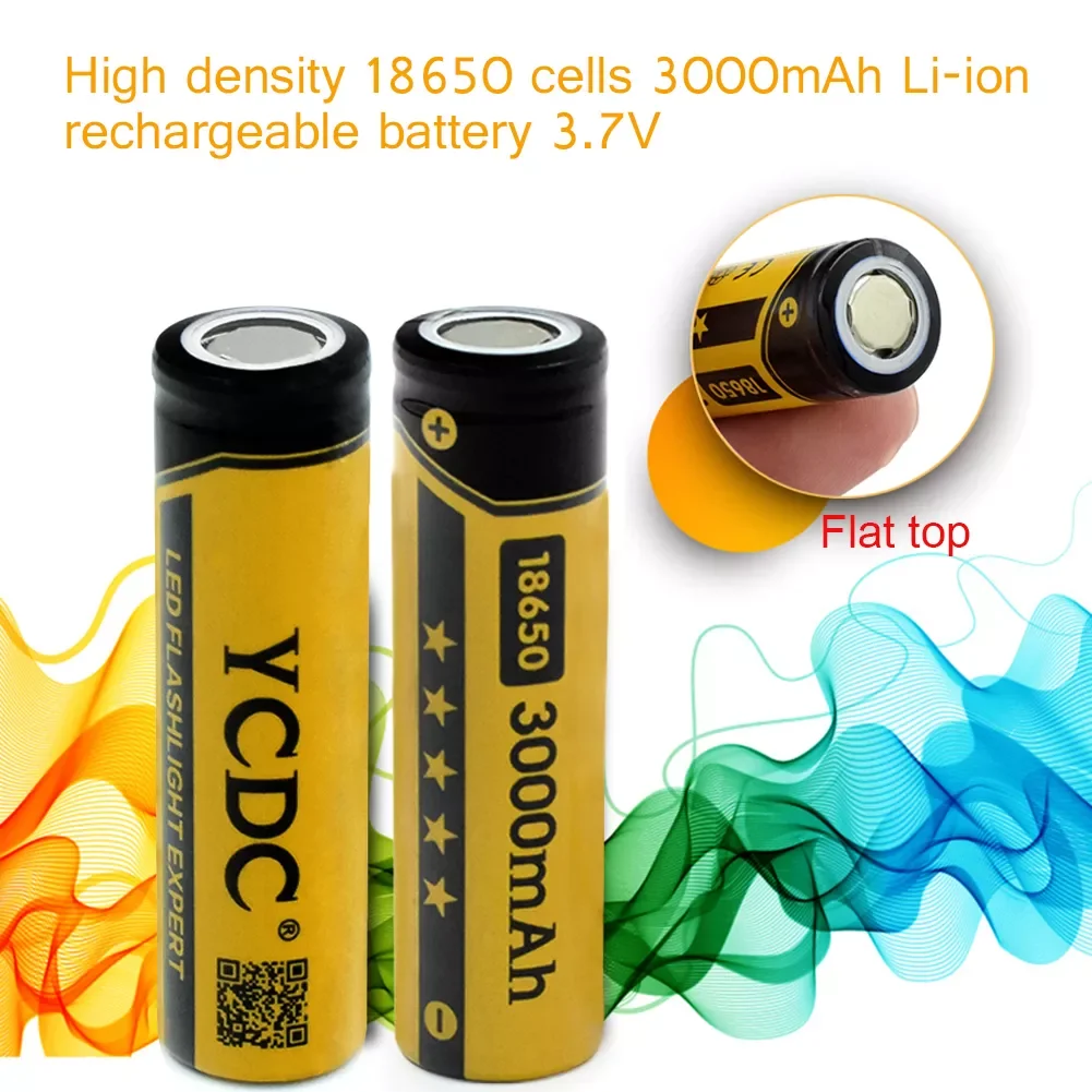 New 3.7 V 3000 Mah 18650 Li Ion Rechargeable Lithium Battery 18650 For Flashlight Torch Batteries LI-Ion Batteries With Box
New 3.7 V 3000 Mah 18650 Li Ion Rechargeable Lithium Battery 18650 For Flashlight Torch Batteries LI-Ion Batteries With Box