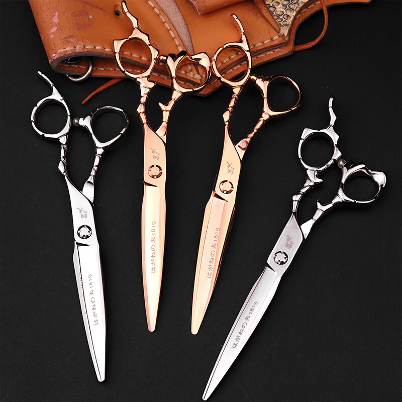 Kungfu Titanium metal hairdressing scissors 6.8 inch professional hair cutting shear barber products salon scissors
Kungfu Titanium metal hairdressing scissors 6.8 inch professional hair cutting shear barber products salon scissors