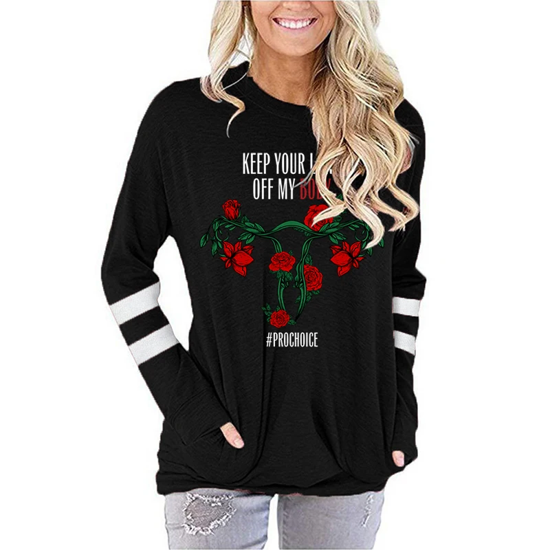 Keep Your Laws Off My Body T-shirts Women's Rights Pro Choice Feminist Long Sleeve Tshirts Abortion My Body My Rules My Choice
Keep Your Laws Off My Body T-shirts Women's Rights Pro Choice Feminist Long Sleeve Tshirts Abortion My Body My Rules My Choice