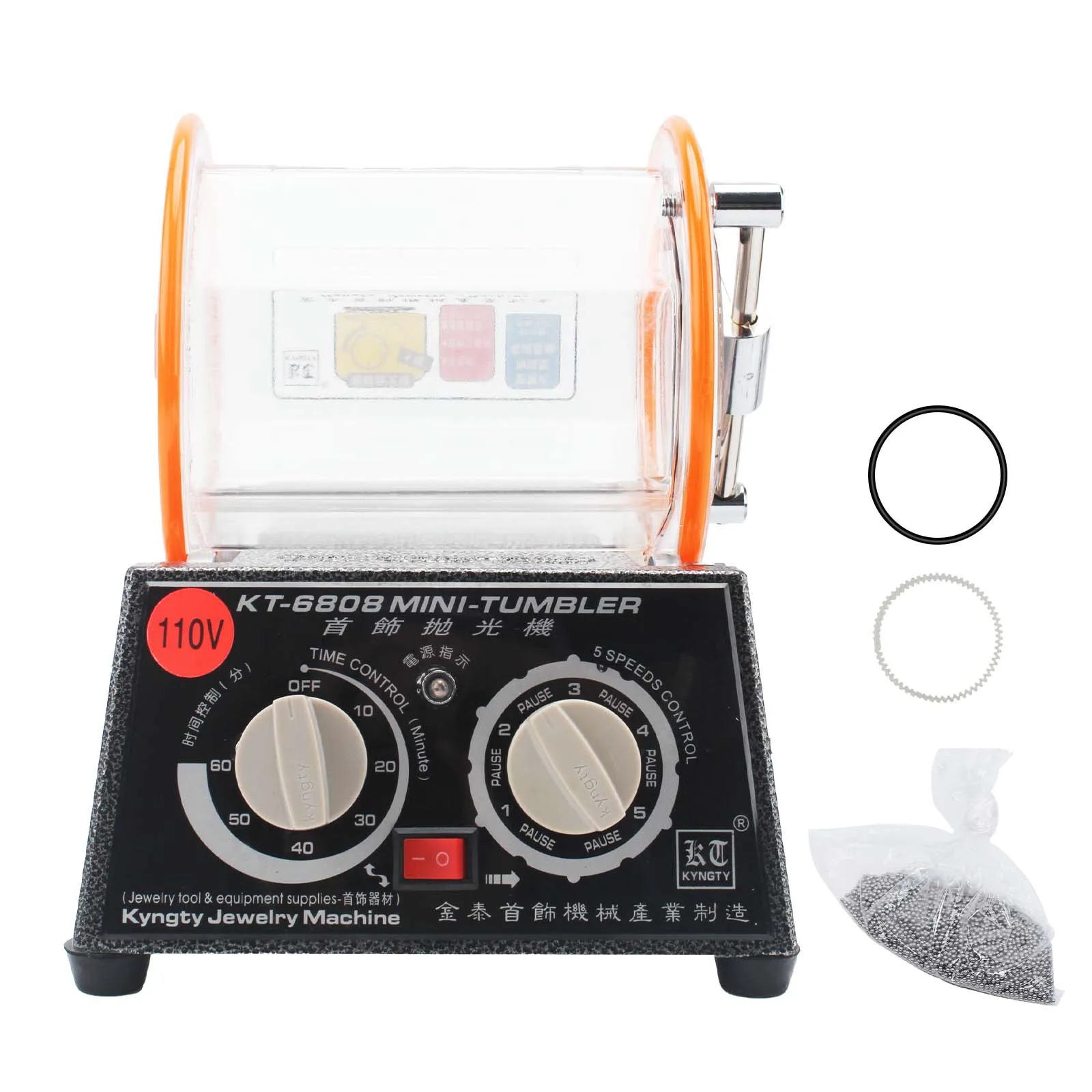 Rotary Tumbler Surface Polisher Jewelry Polishing Finishing Super Machine Mini With Glass Barrel Gold And Silver Jewelry Cleane
Rotary Tumbler Surface Polisher Jewelry Polishing Finishing Super Machine Mini With Glass Barrel Gold And Silver Jewelry Cleane