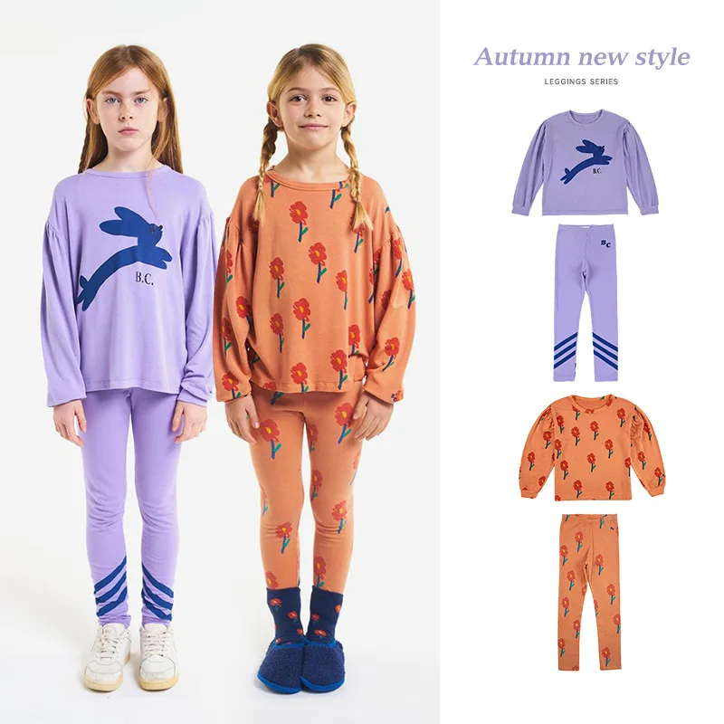 2022 Autumn and Winter AW New Girl Cartoon Flower Puff Sleeve T-shirt with Bottoming Trousers Suit
2022 Autumn and Winter AW New Girl Cartoon Flower Puff Sleeve T-shirt with Bottoming Trousers Suit