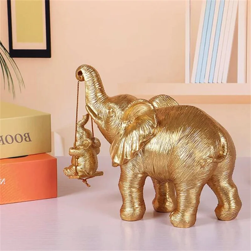 Home Decor Statues Living Room Decoration Figurine Resin Swing Elephant Sculptures Miniature Ornament Crafts Home Decoration
Home Decor Statues Living Room Decoration Figurine Resin Swing Elephant Sculptures Miniature Ornament Crafts Home Decoration