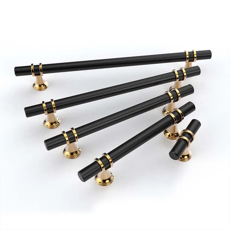 Cabinet Door Handle Modern Minimalist Black Gold Light Luxury European High-end Wardrobe Nordic Drawer Single Hole Bedroom Decor
Cabinet Door Handle Modern Minimalist Black Gold Light Luxury European High-end Wardrobe Nordic Drawer Single Hole Bedroom Decor