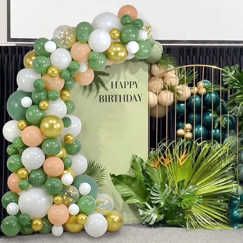 117pcs Retro Pea Green Pink Balloons Garland Arch Party Balloon Backdrop Decoration Baby Shower Wedding Birthday Supplies Globos
117pcs Retro Pea Green Pink Balloons Garland Arch Party Balloon Backdrop Decoration Baby Shower Wedding Birthday Supplies Globos