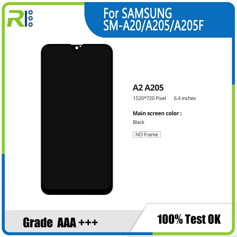 6.4 "'Super AMOLED For Samsung Galaxy A20 A205 SM-A205F LCD Touch Screen With A20 Battery Coverage For A205FN a205GN Display
6.4 "'Super AMOLED For Samsung Galaxy A20 A205 SM-A205F LCD Touch Screen With A20 Battery Coverage For A205FN a205GN Display