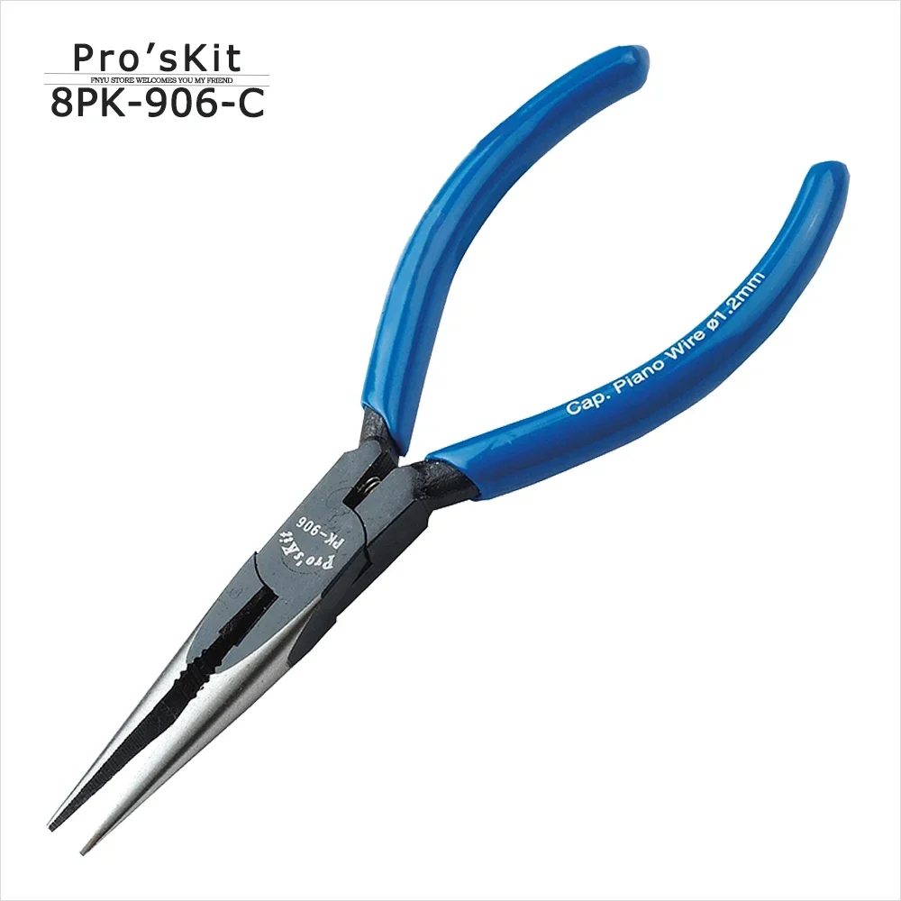 Щипцы из углеродистой стали Pro'skit 8PK-906-C, 5,5 дюйма
Щипцы из углеродистой стали Pro'skit 8PK-906-C, 5,5 дюйма