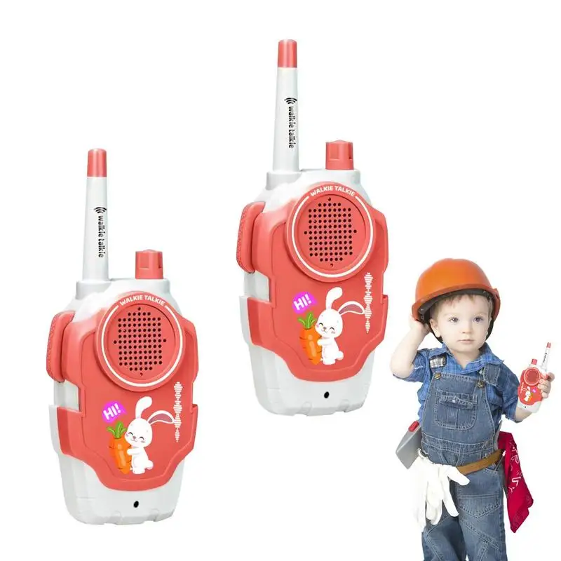 Kids Walkie Talkie Mini Phone Call Children Cartoon Talkie Walkie Long Range 2 Way Radio Interphone Boys Girls Birthday Gifts
Kids Walkie Talkie Mini Phone Call Children Cartoon Talkie Walkie Long Range 2 Way Radio Interphone Boys Girls Birthday Gifts