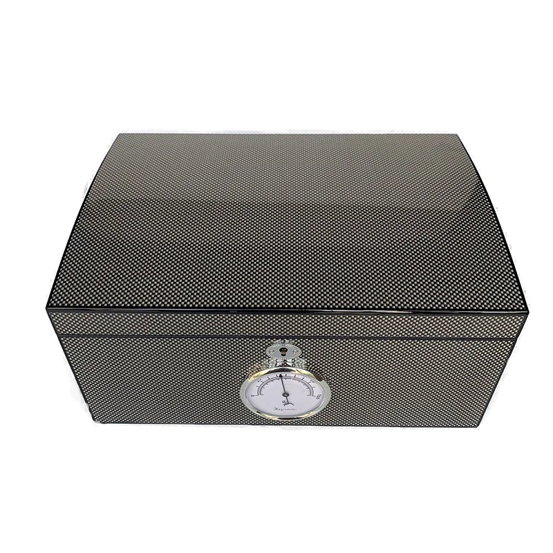 NEW High Glossy Cigar Humidor Box tobacco humidor case Carbon Fiber
NEW High Glossy Cigar Humidor Box tobacco humidor case Carbon Fiber