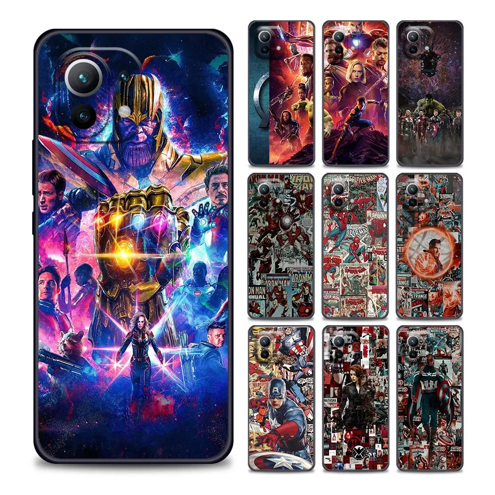 Marvel Avengers Marvel Xiaomi Case for Mi 11i 11 Pro 11X Pro 11T Pro Poco X3 Pro NFC M3 Pro F3 GT M4 Soft Silicone
Marvel Avengers Marvel Xiaomi Case for Mi 11i 11 Pro 11X Pro 11T Pro Poco X3 Pro NFC M3 Pro F3 GT M4 Soft Silicone