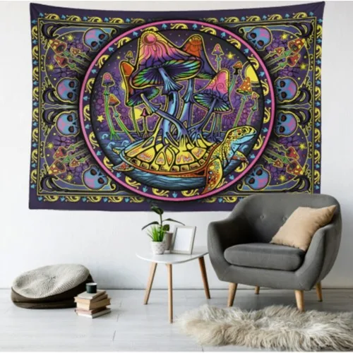 Hobimania Mushroom Purple Wall Cloth Wall Tapestry Tapestry 150 X100 cm Wall Decoration Fashion
Hobimania Mushroom Purple Wall Cloth Wall Tapestry Tapestry 150 X100 cm Wall Decoration Fashion