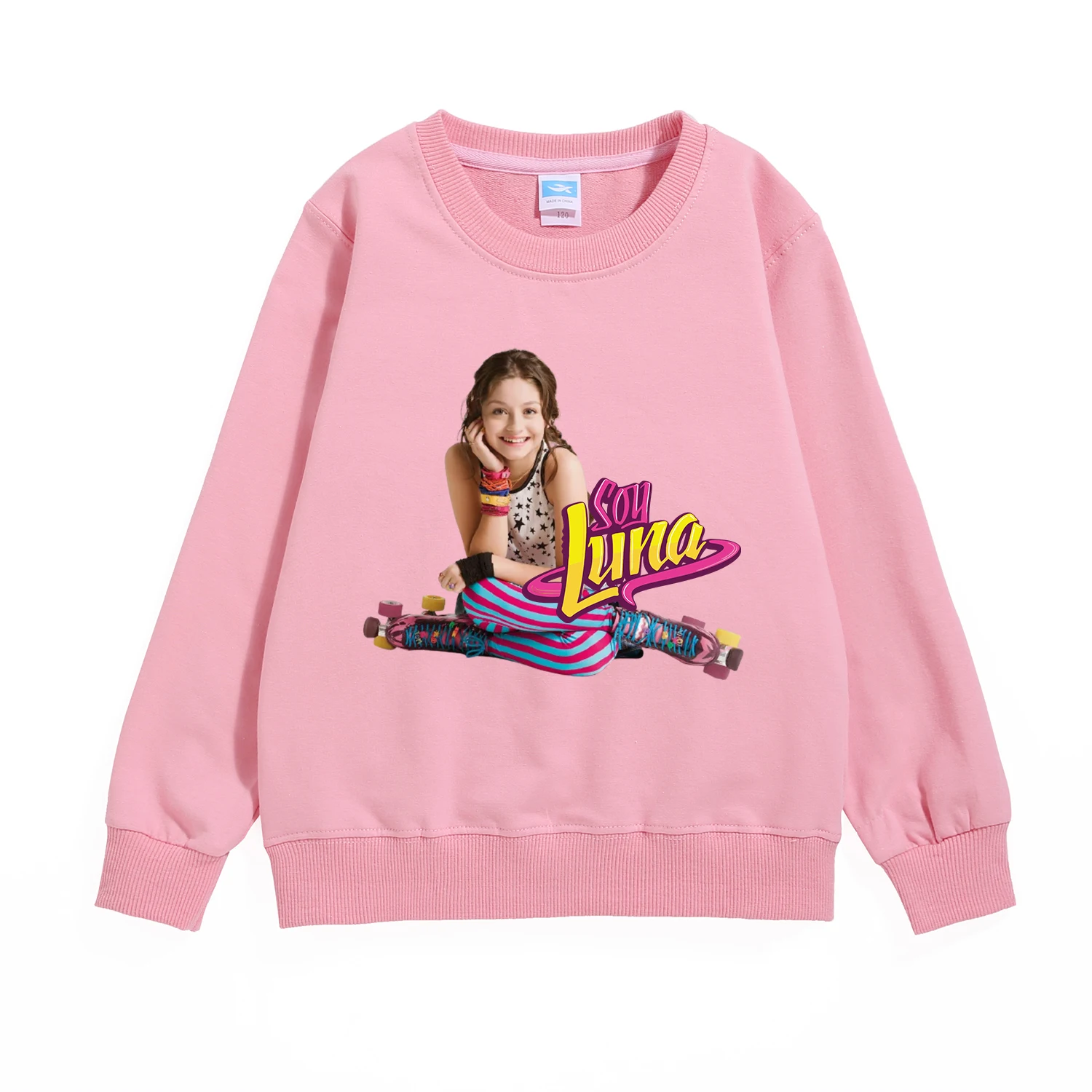 4-12T 100% Cotton Girls Sweatshirts Soy Luna Cartoon Kids Spring Autumn Children Cotton Pullover Tops Casual Boys Clothes
4-12T 100% Cotton Girls Sweatshirts Soy Luna Cartoon Kids Spring Autumn Children Cotton Pullover Tops Casual Boys Clothes