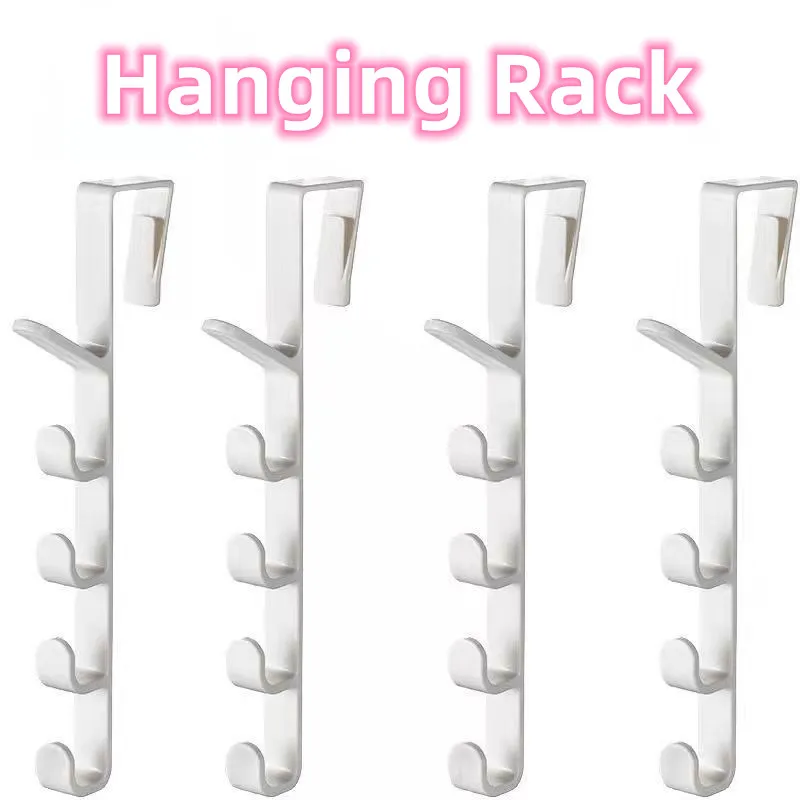 Bedroom Door Hanger Clothes Hanging Rack Organizer Over The Door Hook Plastic Home Organization Hooks Cap Purse Storage Holder
Bedroom Door Hanger Clothes Hanging Rack Organizer Over The Door Hook Plastic Home Organization Hooks Cap Purse Storage Holder