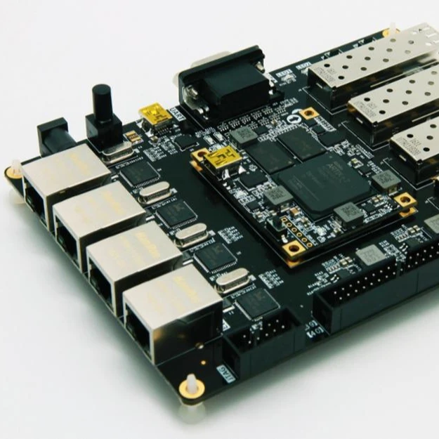 XILINX Artix-7 FPGA Development Board A7 XC7A100T 4 Ethernet 4 SFP ALINX Brand (Board+JTAG Downloader+ WM8731 Audio Module)
XILINX Artix-7 FPGA Development Board A7 XC7A100T 4 Ethernet 4 SFP ALINX Brand (Board+JTAG Downloader+ WM8731 Audio Module)