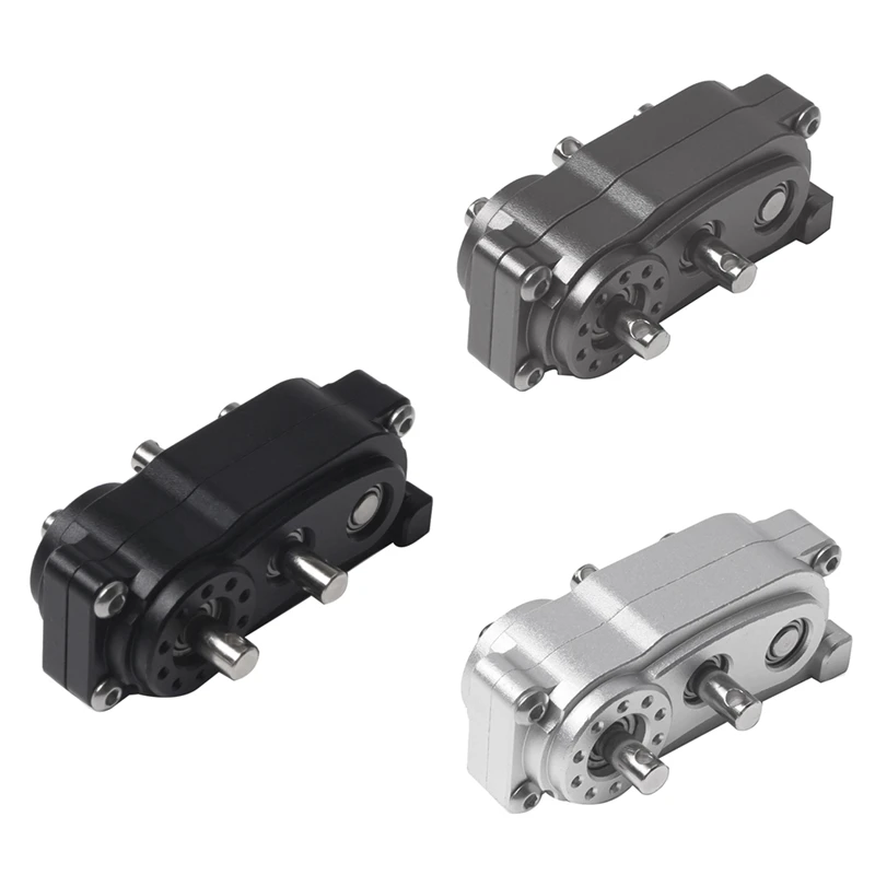 Transfer Box Gearbox RC Climbing Car Wheelbase Metal Chassis Frame Transfer Case Fit For 1/10 RC Crawler Car Parts,Black
Transfer Box Gearbox RC Climbing Car Wheelbase Metal Chassis Frame Transfer Case Fit For 1/10 RC Crawler Car Parts,Black