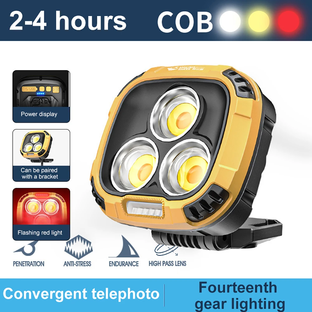 Mini Portable Flashlight Torch USB Rechargeable LED Work Light COB Lantern Hanging Outdoor Work Light For Car Repair Camp
Mini Portable Flashlight Torch USB Rechargeable LED Work Light COB Lantern Hanging Outdoor Work Light For Car Repair Camp