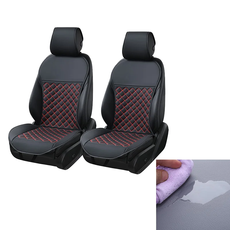 Waterproof Car Seat Cover Protector Mat Luxury Leather Front Auto Seat Cushion Pad With Backrest For Auto Interior Truck Suv Pop
Waterproof Car Seat Cover Protector Mat Luxury Leather Front Auto Seat Cushion Pad With Backrest For Auto Interior Truck Suv Pop