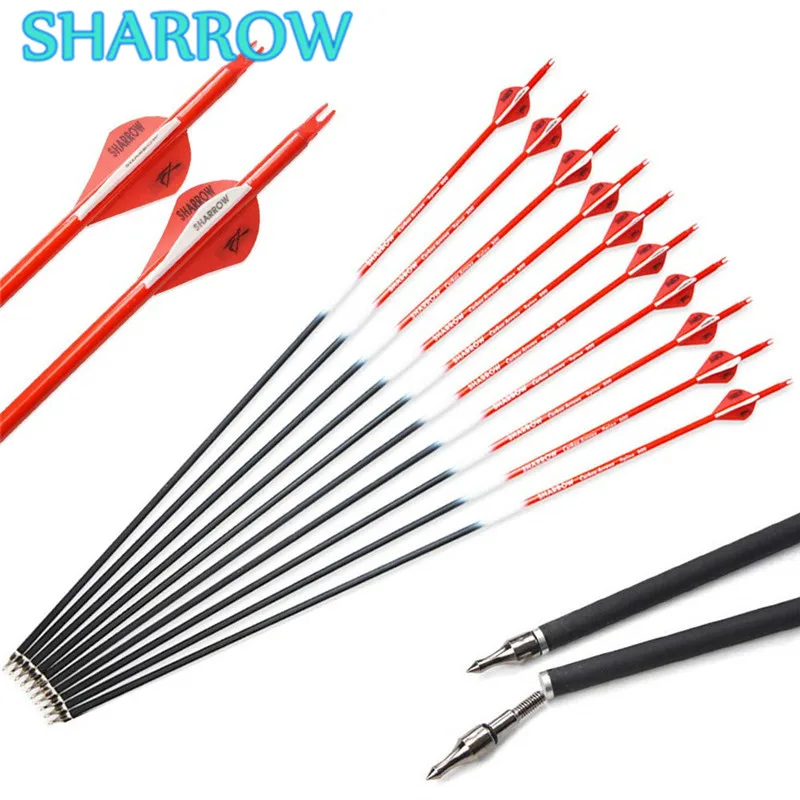 6/12 шт., сменные стрелы для лука, 30 дюймов
6/12 шт., сменные стрелы для лука, 30 дюймов