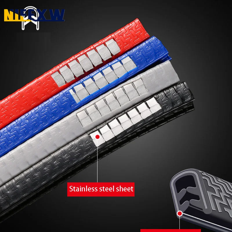 Car Door Protector Edge Scratch Strip Guard Trim Automobile Door Anti Collision Protection With Steel U Shape Edge Rubber Seal
Car Door Protector Edge Scratch Strip Guard Trim Automobile Door Anti Collision Protection With Steel U Shape Edge Rubber Seal
