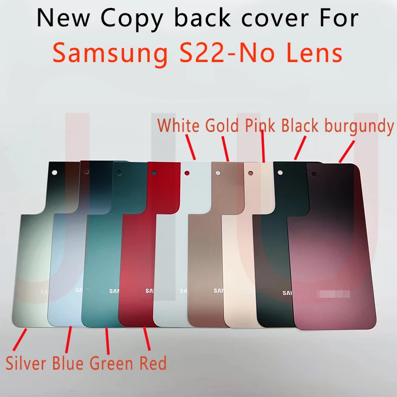 10Pcs Back Glass For Samsung Galaxy S22 Ultra S22U S22+ S22 PLUS Ultra Battery Cover Rear Door Housing Case Replacement Parts
10Pcs Back Glass For Samsung Galaxy S22 Ultra S22U S22+ S22 PLUS Ultra Battery Cover Rear Door Housing Case Replacement Parts