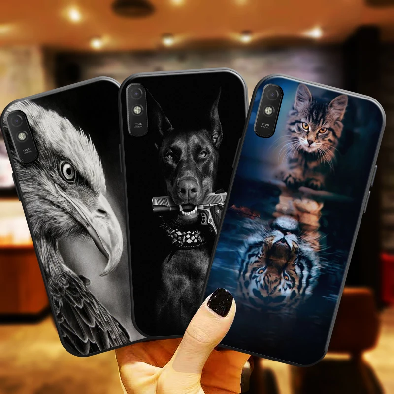 Tiger Lion Eagle Dog Cat Wolf Phone Case For Xiaomi Redmi 9A 9AT Silicone Cover Liquid Silicon Soft Back Carcasa Coque
Tiger Lion Eagle Dog Cat Wolf Phone Case For Xiaomi Redmi 9A 9AT Silicone Cover Liquid Silicon Soft Back Carcasa Coque