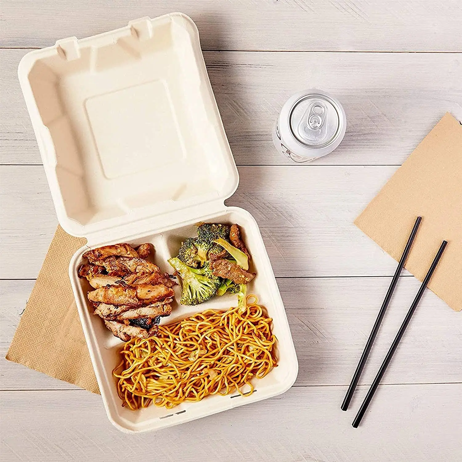 9 X 9 X 3 Inch Bagasse Clamshell Food Container Biodegradable Food Box Take-out Lunch Box Compostable Food Storage Containers
9 X 9 X 3 Inch Bagasse Clamshell Food Container Biodegradable Food Box Take-out Lunch Box Compostable Food Storage Containers
